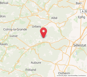 Map of Rombach-le-Franc, Grand Est