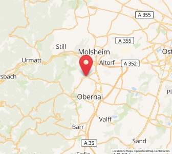 Map of Rosheim, Grand Est