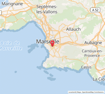 Map of Rouet, Provence-Alpes-Côte d'Azur