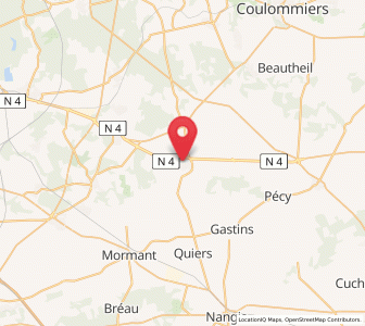 Map of Rozay-en-Brie, Île-de-France
