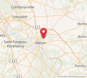 Map of Rubelles, Île-de-France