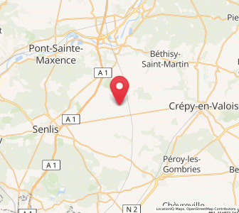 Map of Rully, Hauts-de-France