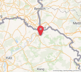 Map of Rustroff, Grand Est