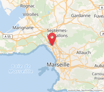 Map of Saint-André, Provence-Alpes-Côte d'Azur