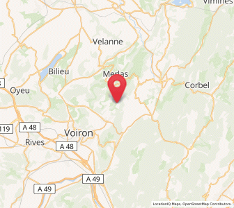Map of Saint-Aupre, Auvergne-Rhône-Alpes