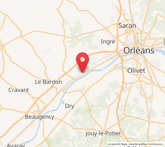 Map of Saint-Ay, Centre