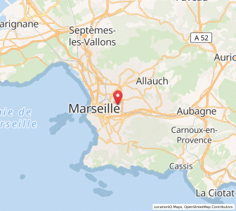Map of Saint-Barnabé, Provence-Alpes-Côte d'Azur
