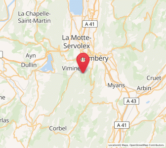 Map of Saint-Cassin, Auvergne-Rhône-Alpes