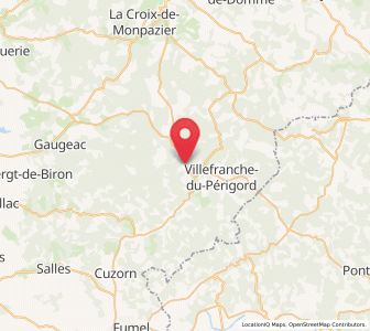 Map of Saint-Cernin-de-l'Herm, Nouvelle-Aquitaine
