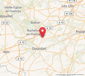 Map of Saint-Cyr-sous-Dourdan, Île-de-France