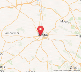 Map of Saint-Désir, Normandy