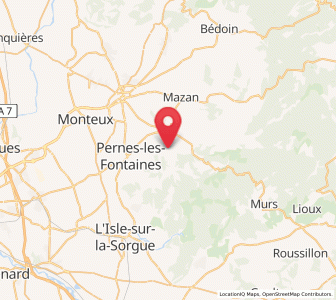 Map of Saint-Didier, Provence-Alpes-Côte d'Azur