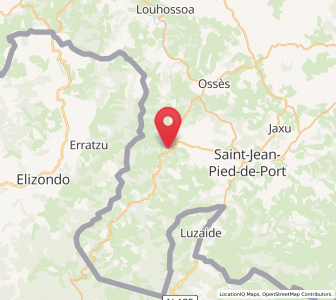 Map of Saint-Étienne-de-Baïgorry, Nouvelle-Aquitaine
