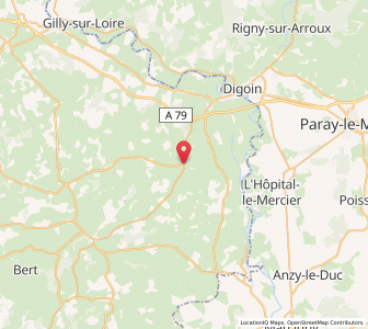 Map of Saint-François, Auvergne-Rhône-Alpes