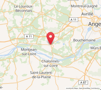 Map of Saint-Georges-sur-Loire, Pays de la Loire