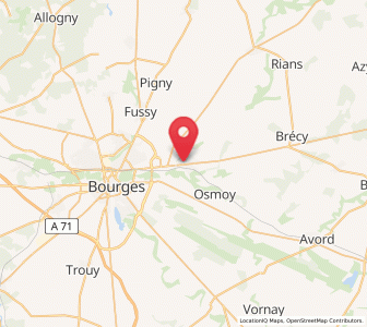 Map of Saint-Germain-du-Puy, Centre