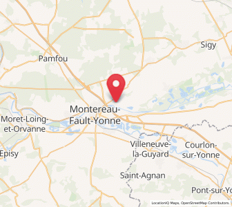 Map of Saint-Germain-Laval, Île-de-France