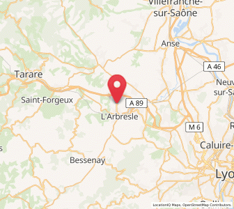 Map of Saint-Germain-Nuelles, Auvergne-Rhône-Alpes