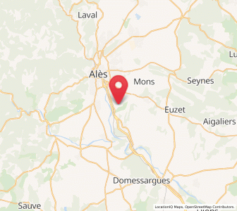 Map of Saint-Hilaire-de-Brethmas, Occitanie