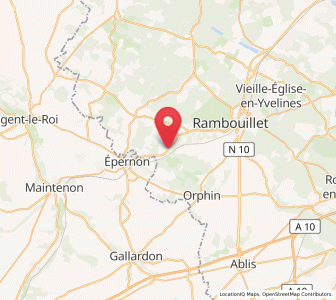Map of Saint-Hilarion, Île-de-France