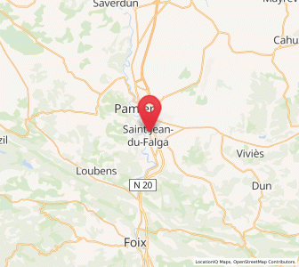 Map of Saint-Jean-du-Falga, Occitanie