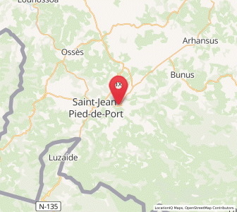 Map of Saint-Jean-le-Vieux, Nouvelle-Aquitaine