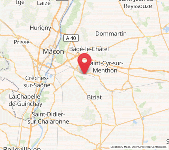 Map of Saint-Jean-sur-Veyle, Auvergne-Rhône-Alpes