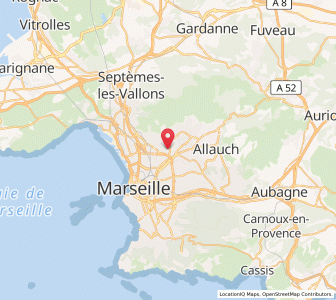 Map of Saint-Jérôme, Provence-Alpes-Côte d'Azur