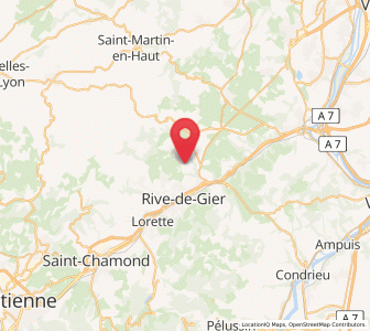 Map of Saint-Joseph, Auvergne-Rhône-Alpes