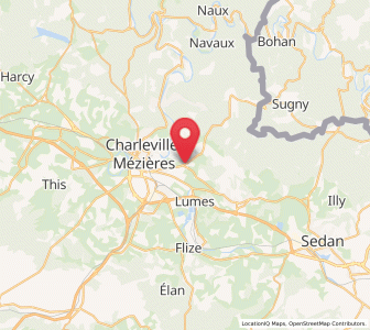 Map of Saint-Laurent, Grand Est