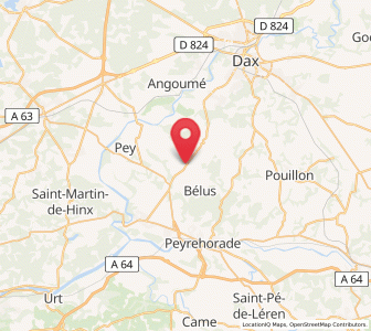 Map of Saint-Lon-les-Mines, Nouvelle-Aquitaine