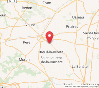 Map of Saint-Mard, Nouvelle-Aquitaine