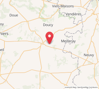 Map of Saint-Martin-des-Champs, Île-de-France
