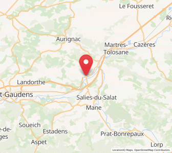 Map of Saint-Martory, Occitanie