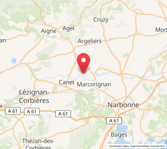 Map of Saint-Nazaire-d'Aude, Occitanie