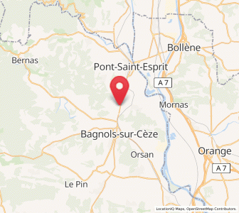 Map of Saint-Nazaire, Occitanie