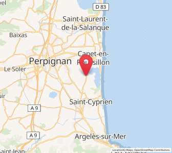 Map of Saint-Nazaire, Occitanie