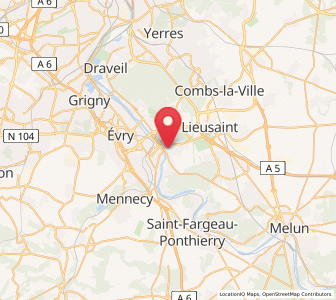 Map of Saint-Pierre-du-Perray, Île-de-France