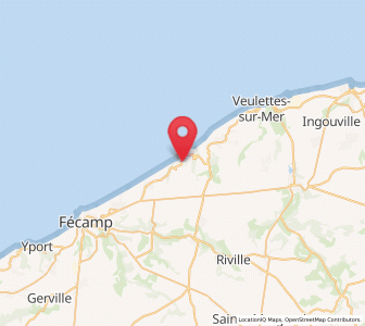 Map of Saint-Pierre-en-Port, Normandy