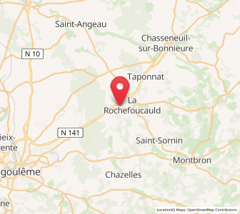 Map of Saint-Projet, Nouvelle-Aquitaine