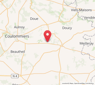 Map of Saint-Rémy-la-Vanne, Île-de-France