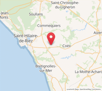 Map of Saint-Révérend, Pays de la Loire