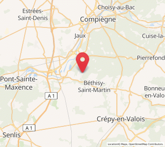 Map of Saint-Sauveur, Hauts-de-France