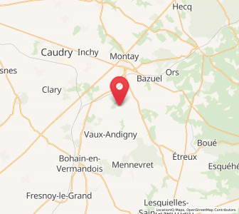 Map of Saint-Souplet, Hauts-de-France