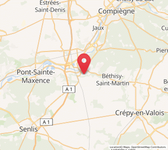 Map of Saint-Vaast-de-Longmont, Hauts-de-France