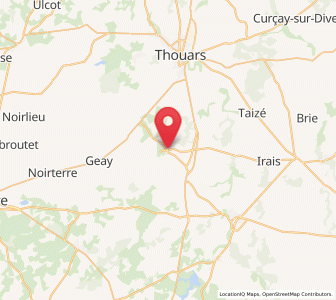 Map of Saint-Varent, Nouvelle-Aquitaine