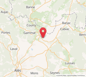 Map of Saint-Victor-de-Malcap, Occitanie