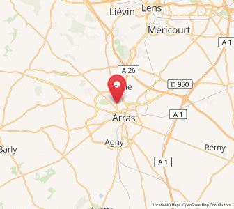 Map of Sainte-Catherine, Hauts-de-France