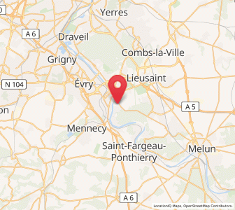 Map of Saintry-sur-Seine, Île-de-France