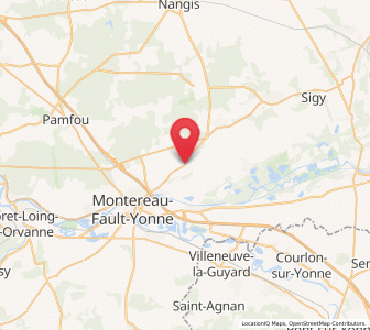 Map of Salins, Île-de-France